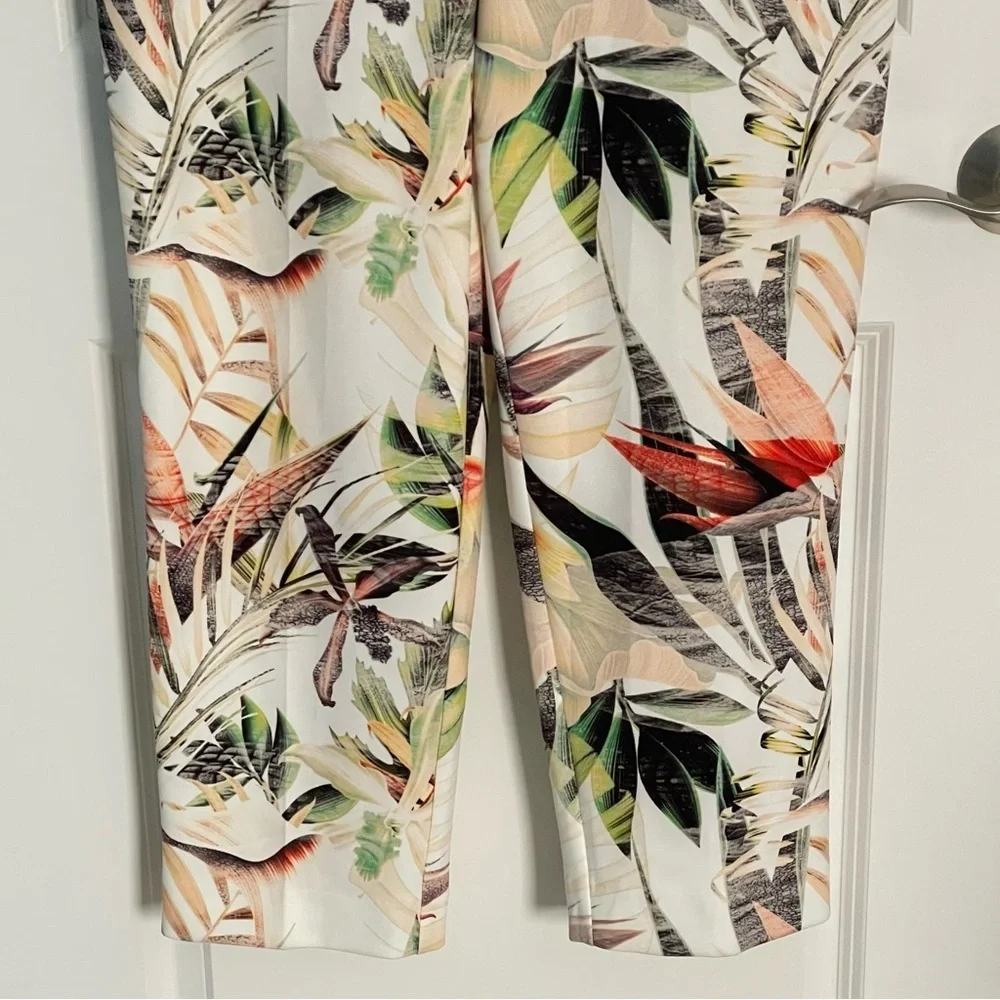 Joseph Ribkoff tropical floral ankle length Pants 54024